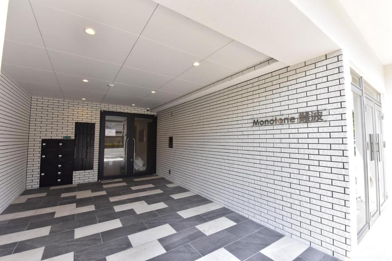 モノトーン難波 Lejlighed Osaka Eksteriør billede